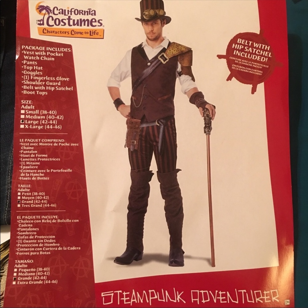 Steampunk costume complete